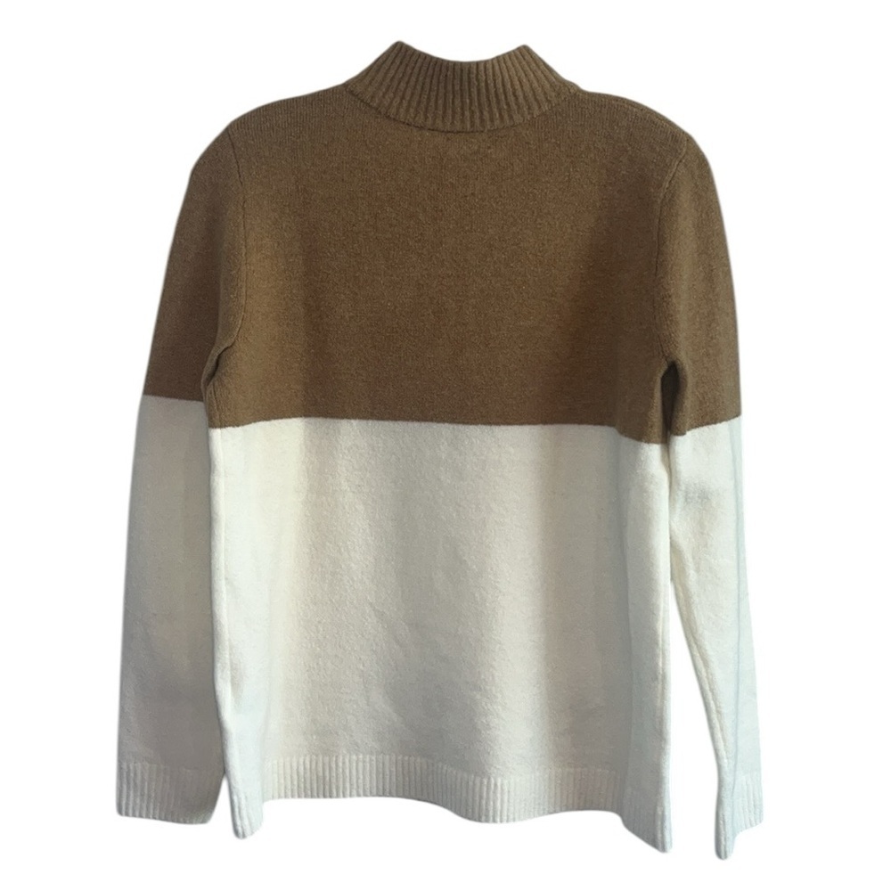J.Crew Women's Colorblock Zip-Up Sweater Size XSmall - Picture 5 of 11